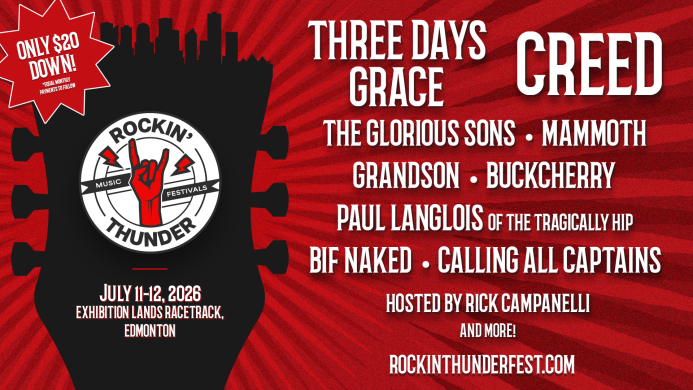 ROCKIN THUNDER ANNOUNCES THEIR FINAL LINE UP