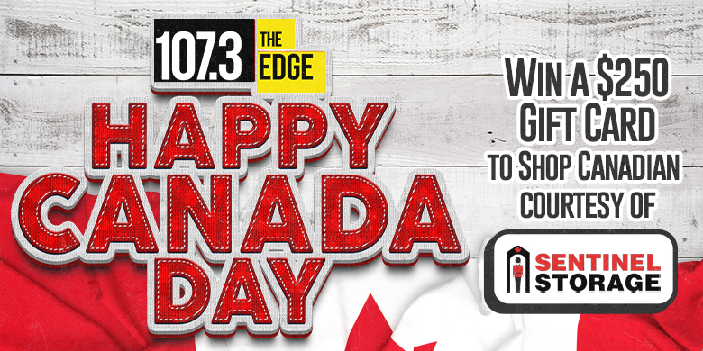 Happy Canada Day from The Edge & Sentinel Storage
