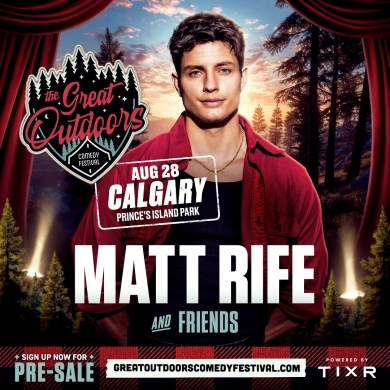 Enter to win Tickets to The Great Outdoors Comedy Festival