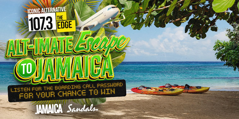 107.3 The Edge’s ALT-IMATE Escape to Jamaica